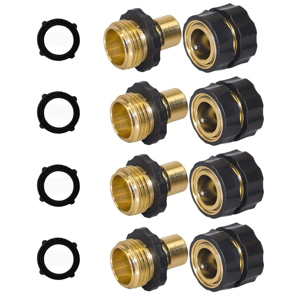 Connect Your Garden Hose In Seconds — No Twisting, No Leaks