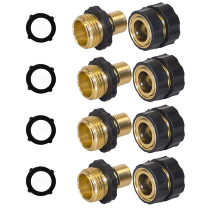 Connect Your Garden Hose In Seconds — No Twisting, No Leaks