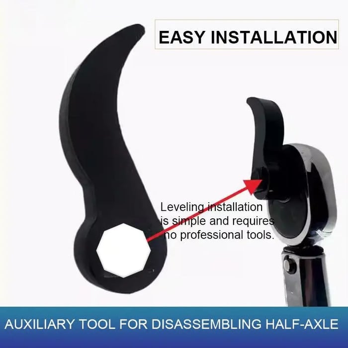 🔥Last Day 49% OFF – New Horn Type Half Shaft Removal Tool Openend Wrench🔧