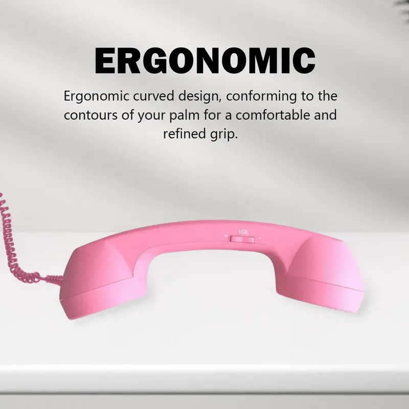 📞 Retro Phone Handset for Type-C Phones – Plug & Talk Vintage Receiver(49% OFF)