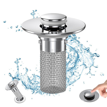 Last Day 49% OFF🔥Universal Stainless Steel Bathroom Drain Strainer