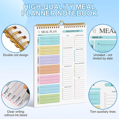 Last Day 49% OFF🔥Meal Planning Pad – Weekly Wall-Mounted Food Planner