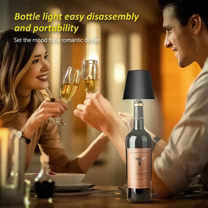 Last Day 49% OFF🔥Wireless Decorative Wine Bottle Ambient Light