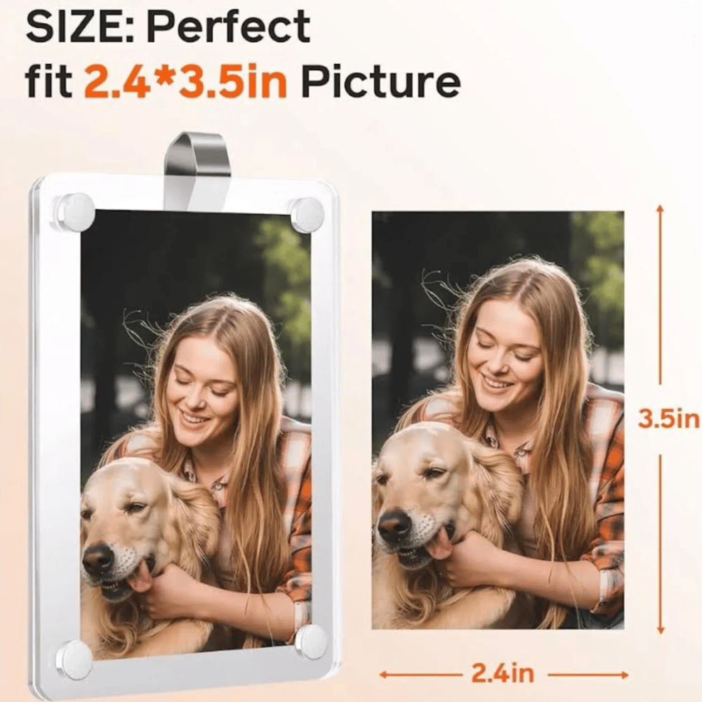 Magnetic Car Visor Photo Clip