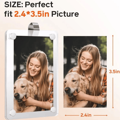 Magnetic Car Visor Photo Clip