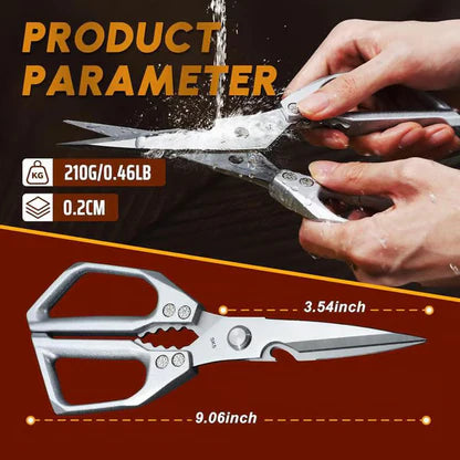 🔥-Kitchen Scissors All Purpose（The Real Effect of The Video）