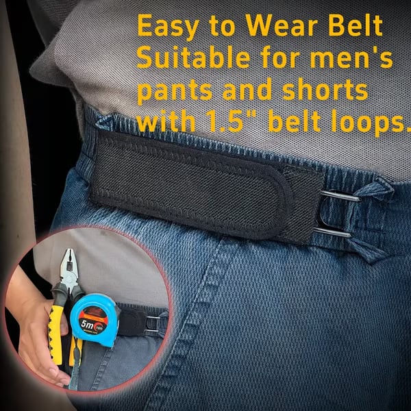 Last Day 49% OFF🔥Tactical Metal Hook Elastic Belt