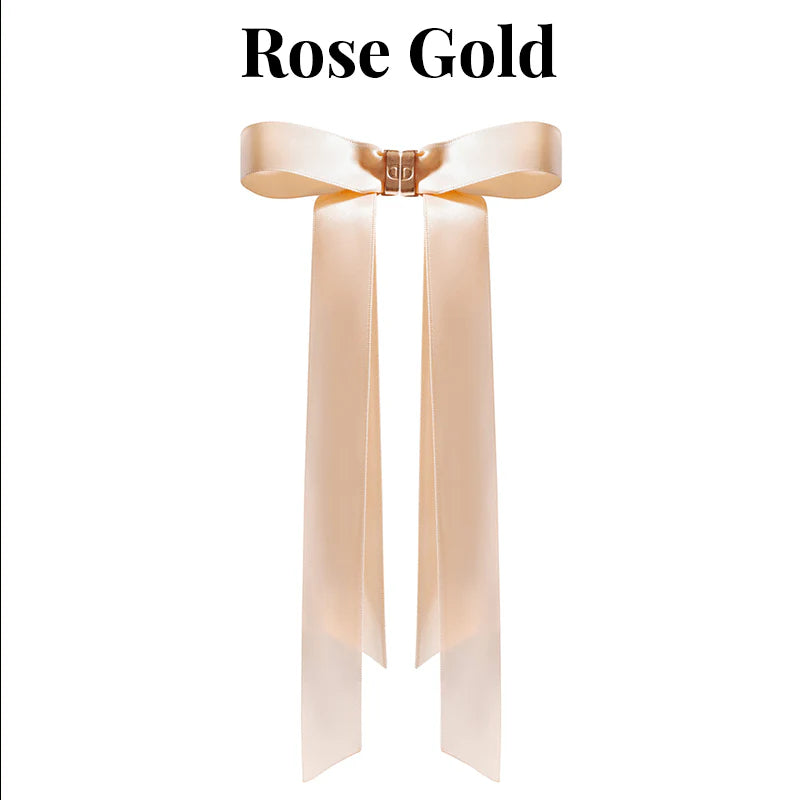 Last Day 49% OFF 🎀 The "Instant Elegant": Magnetic Snap-On Bow Hair Clip