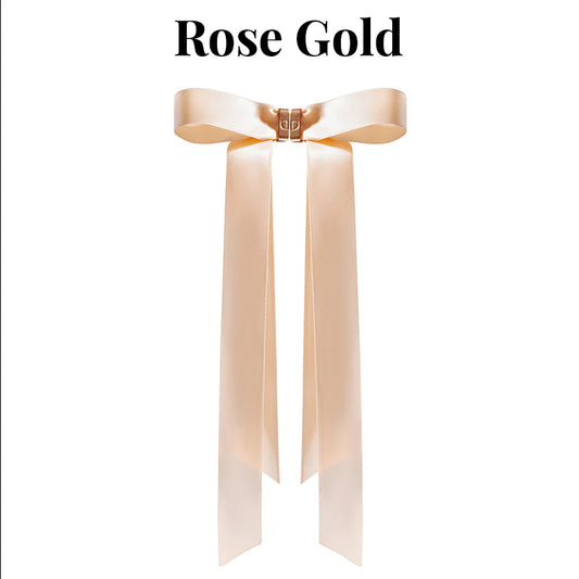 Last Day 49% OFF 🎀 The "Instant Elegant": Magnetic Snap-On Bow Hair Clip