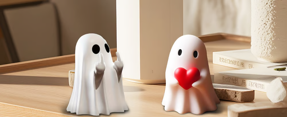 Halloween Special 49% OFF 👻Cute Finger Ghost Figurine