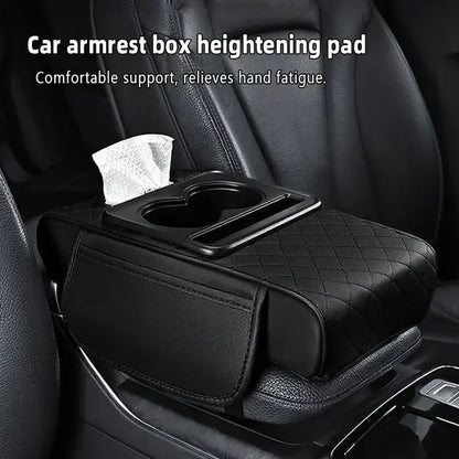 LAST DAY 49% OFF🔥Multi-Purpose Car Console Storage Bag with Armrest Pad