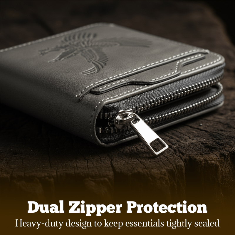 Last Day 49% OFF🔥Men’s Tactical Security Wallet – Slim, Rugged & Built to Last