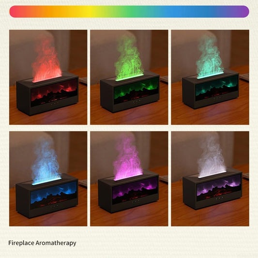Christmas Fireplace Diffuser, Humidify Your Cozy Moments🎄✨