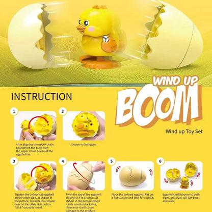 LAST DAY 49% OFF🦖 Wind-Up Jumping Dinosaur Toy – Funny Party Favor for Kids