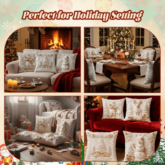 2025 Christmas On Sale🎄Christmas Themed Cushion Cover