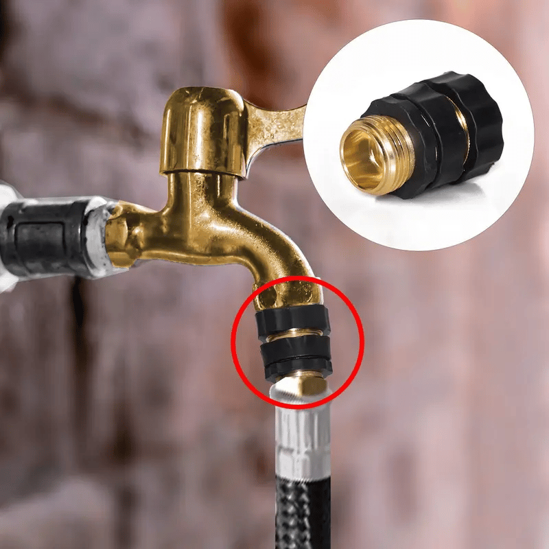 Connect Your Garden Hose In Seconds — No Twisting, No Leaks