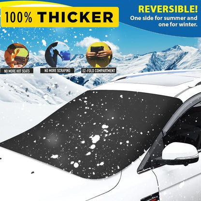 Last Day 49% OFF🔥 Magnetic Snow & Heat Shield for Windshields🚗