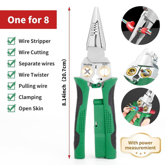 8 in 1 Multi-function wire strippers