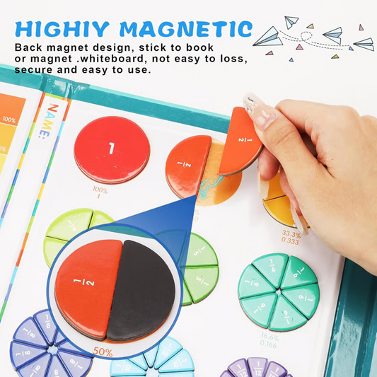 Last Day 49% OFF 🔥Magnetic Fraction Demonstration Book