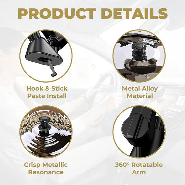 Last Day 49% OFF🎶 Make Your Driving More Fun - Car Crash Cymbal Air Vent 🚗