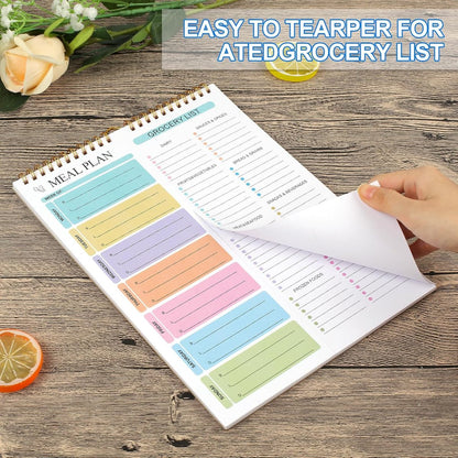 Last Day 49% OFF🔥Meal Planning Pad – Weekly Wall-Mounted Food Planner