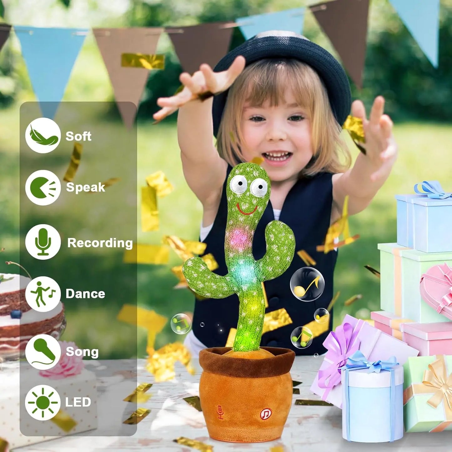 LAST DAY: 49% OFF – Talking Cactus That Repeats, Dances & Makes Kids Laugh Nonstop 🌵😂