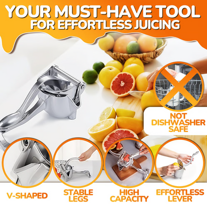 Aluminum Manual Juicer Squeezer🍋✨