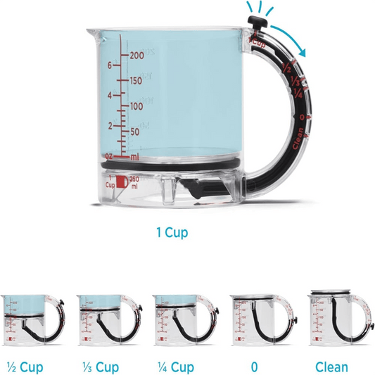 Last Day 49% OFF🔥Adjustable All-In-One Measuring Cup🍯