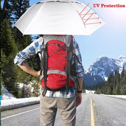 Last Day 49% OFF🔥Adult Rainproof Shade Gardening Umbrella Hat