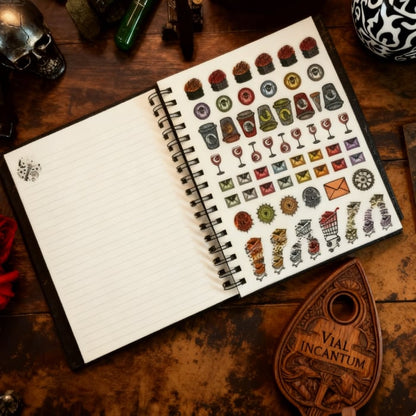 LAST DAY 50% OFF🧙‍♀️Waiting for the Night 2026 Weekly Planner🧹Hardcover Book