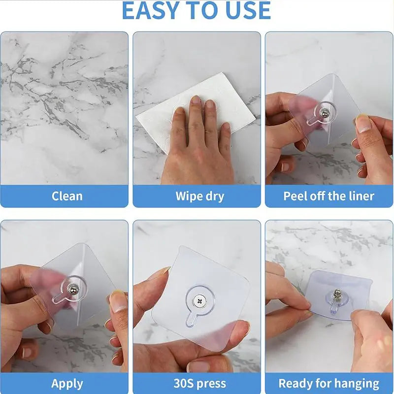 LAST DAY 49% OFF🔥Adhesive Frame Hooks Wall Mount Self-Adhesive Hooks