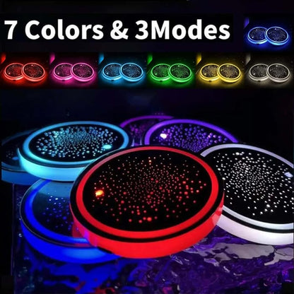 🔥Limited Time 49% OFF ✨LED Car Cup Holder Lights