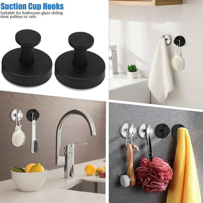 LAST DAY 49% OFF✨ Heavy-Duty Suction Hooks — Bathroom & Holiday Use