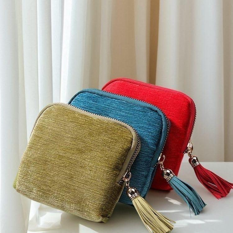 Last Day 49% OFF🔥Luxury Velvet Jewelry Pouch with Satin Lining – Travel & Everyday Jewelry Organizer