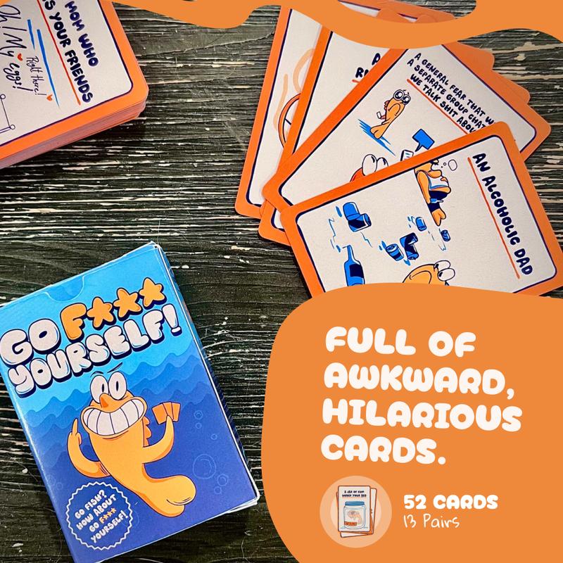 🔥 Launched in 2025 — The Go Fish Game of Life's Little Humiliations