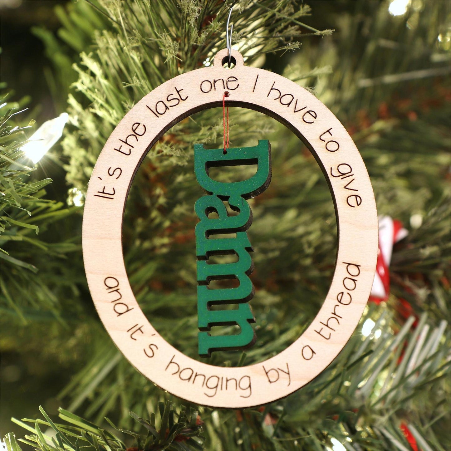 🤣Funny Christmas Ornament | Last F*ck