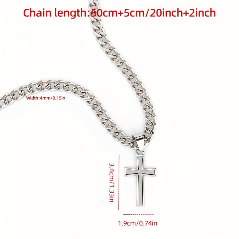 🎁“To My Son” Cross Necklace — A Meaningful Gift of Love, Faith & Protection
