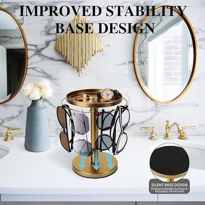 🖤 Black Friday Deal: 49% OFF 🔥 360° Rotating Sunglass Organizer