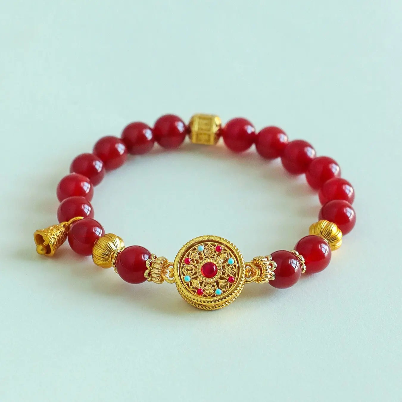 🔮 Energy Alignment Lucky Bracelet — Inspired by Wealth & Fortune Symbols✨💰