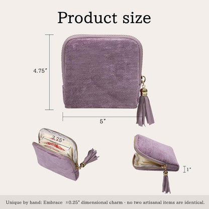 Last Day 49% OFF🔥Luxury Velvet Jewelry Pouch with Satin Lining – Travel & Everyday Jewelry Organizer