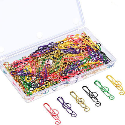 Last Day 49% OFF🎵Music multicoloured metal paper clips(100 PCS)