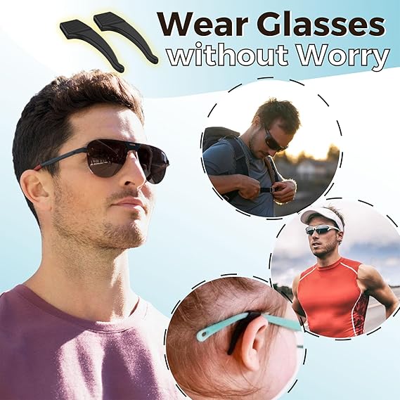 Last Day 49% OFF🔥 Glasses Anti-slip Silicone Ear Clip