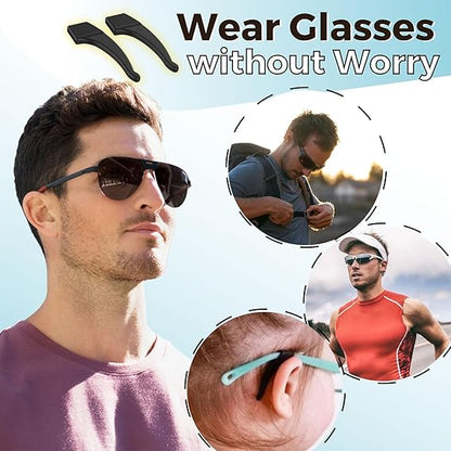 Last Day 49% OFF🔥 Glasses Anti-slip Silicone Ear Clip
