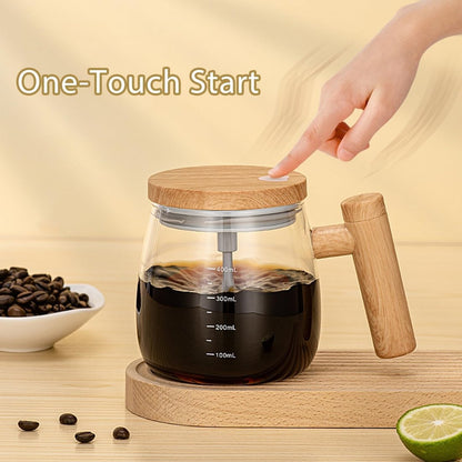 Last Day 49% OFF🔥Portable Fully Automatic Stirring Coffee Cup
