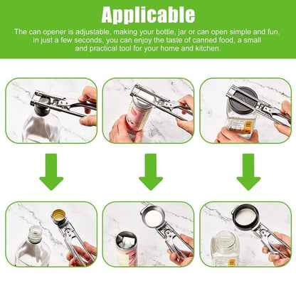 Last Day 49% OFF🔥Adjustable Stainless Steel Jar Opener