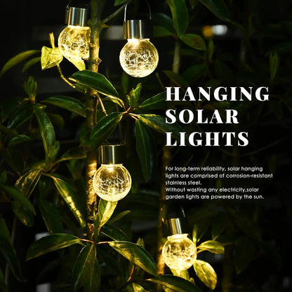 Last Day 49% OFF🔥Outdoor Hanging Solar Christmas Decoration Light