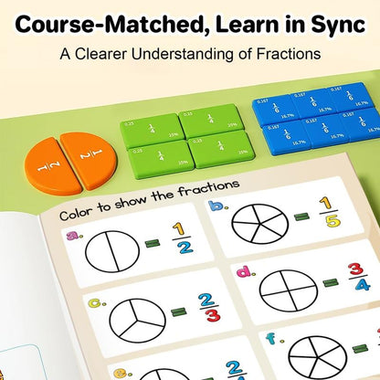 Last Day 49% OFF 🔥Magnetic Fraction Demonstration Book