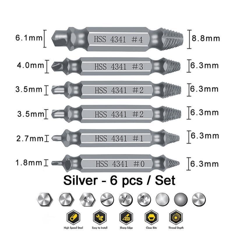 Last Day 49% OFF🔥🔧 Damaged Screw Extractor Set – Remove Stripped Screws in Seconds