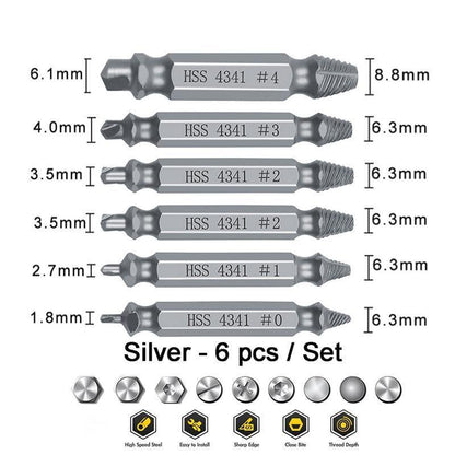 Last Day 49% OFF🔥🔧 Damaged Screw Extractor Set – Remove Stripped Screws in Seconds