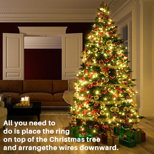 Last Day 49% OFF 🔥Christmas Tree Decor LED Dome Ambient Lights🎄✨